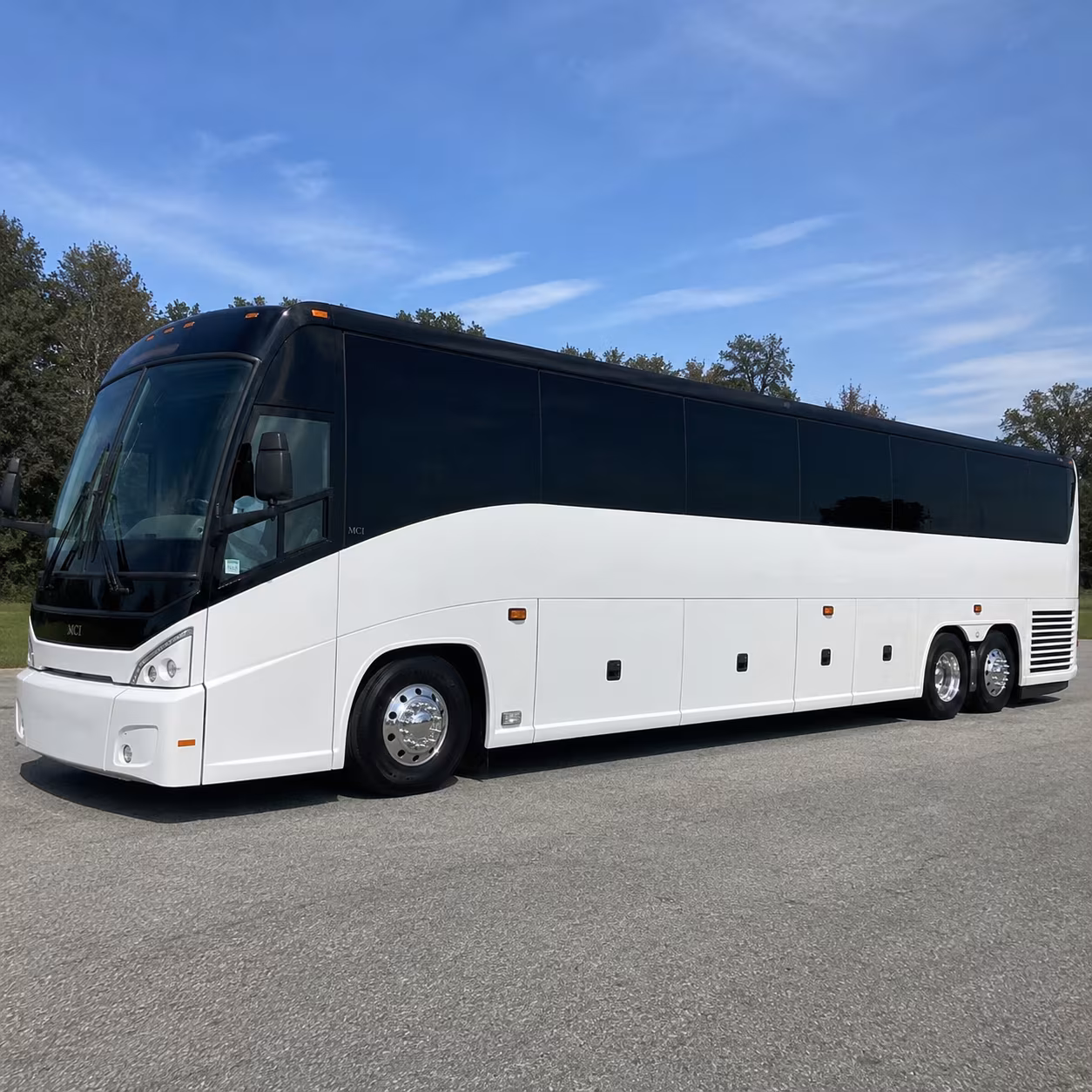 jacksonville bus rental service area